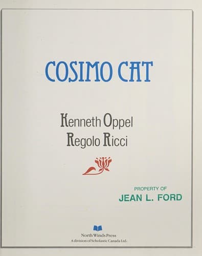 Cover image for Cosimo Cat
