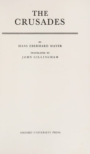 Cover image for The Crusades