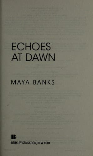 Cover image for Echoes at Dawn