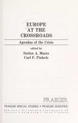 Europe at the crossroads