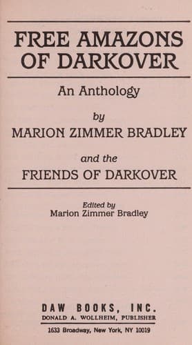 Cover image for Free amazons of Darkover