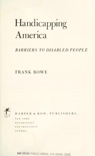 Cover image for Handicapping America