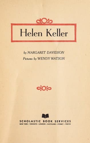 Cover image for Helen Keller