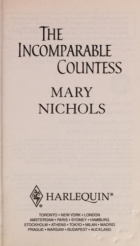 Cover image for The Incomparable Countess