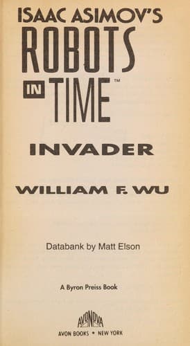 Cover image for Isaac Asimov's Robots in Time