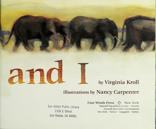 Cover image for Masai and I