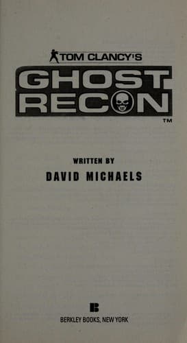 Cover image for Tom Clancy's Ghost recon