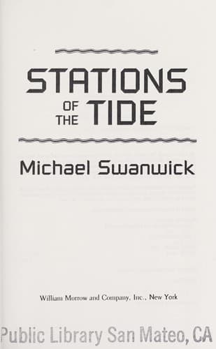Cover image for Stations of the tide