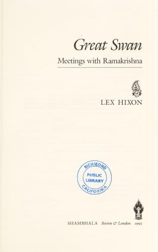 Cover image for Great swan