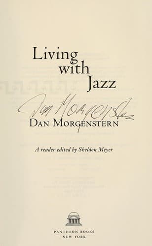 Cover image for Living with jazz