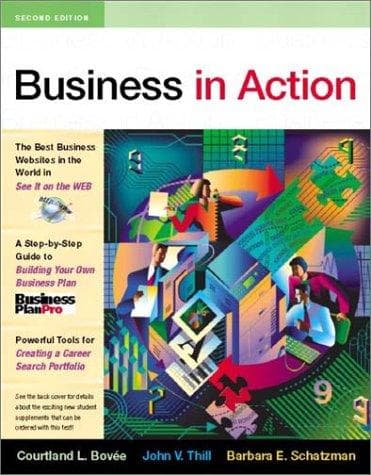 Cover image for Business in Action, Second Edition