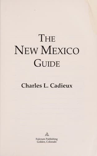 Cover image for The New Mexico guide