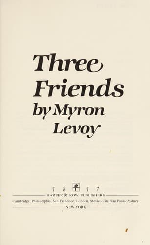 Cover image for Three friends