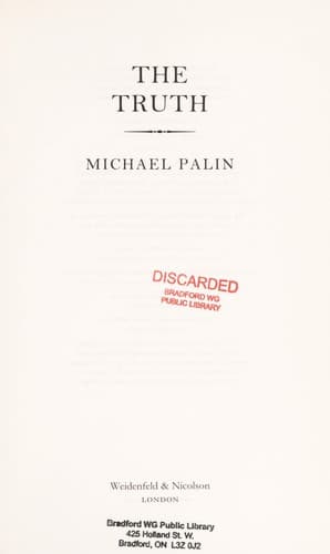 Cover image for The truth