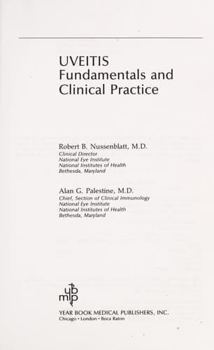 Cover image for Uveitis