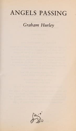 Cover image for Angels passing