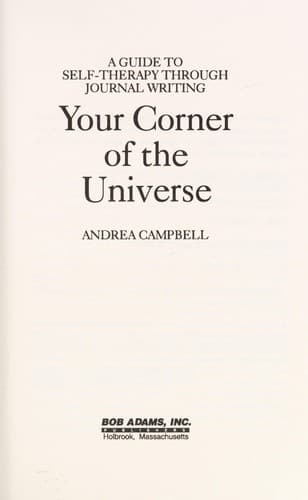 Cover image for Your corner of the universe