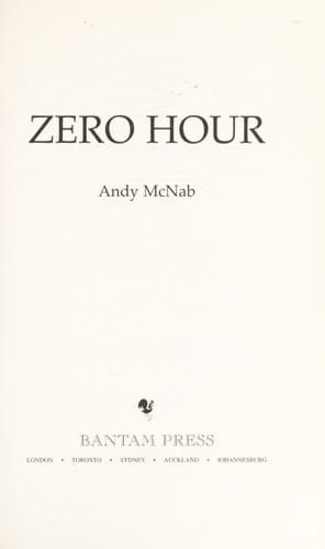 Cover image for Zero hour