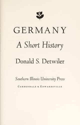 Cover image for Germany