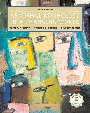 Cover image for Abnormal Psychology in a Changing World with CD-ROM (5th Edition)