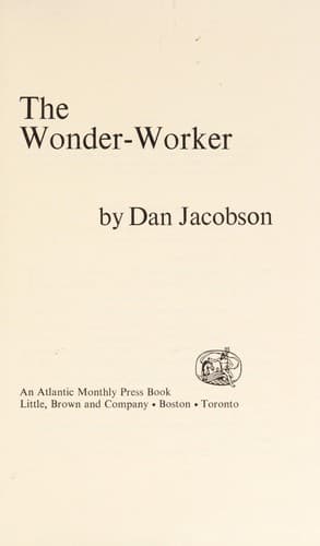 Cover image for The wonder-worker.