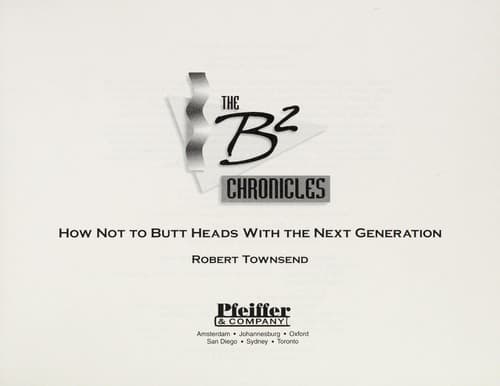 Cover image for The B² chronicles