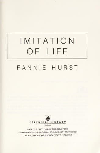 Cover image for Imitation of life