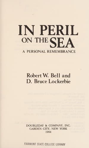Cover image for In peril on the sea