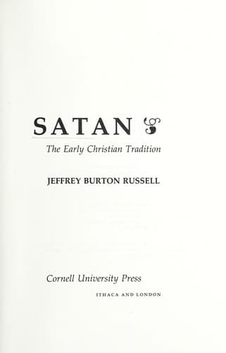 Cover image for Satan