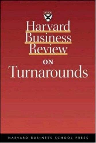 Cover image for Harvard Business Review on Turnarounds