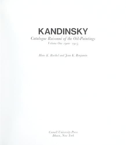 Cover image for Kandinsky
