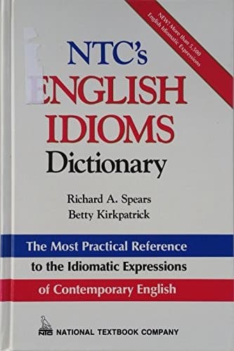 Cover image for NTC's English idioms dictionary