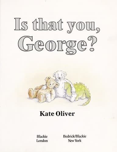 Cover image for Is that you, George?