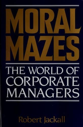 Moral mazes