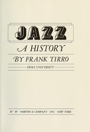 Cover image for Jazz