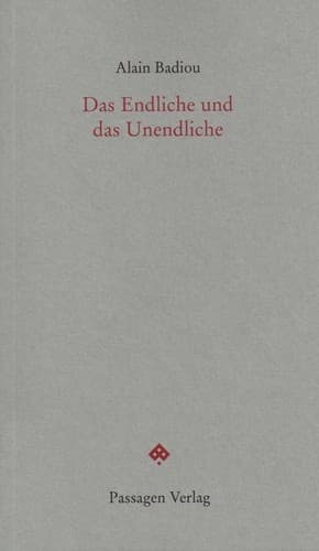 Cover image for Das Endliche und das Unendliche