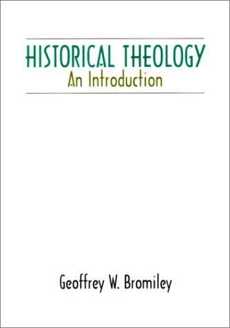 Cover image for Historical Theology