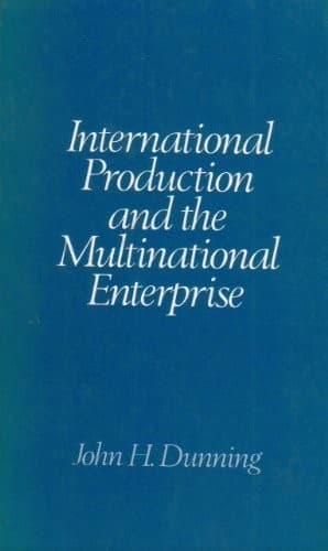 Cover image for International production and the multinational enterprise