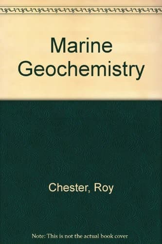 Cover image for Marine geochemistry
