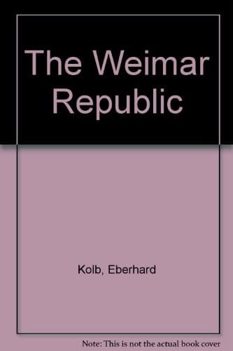 Cover image for The Weimar Republic