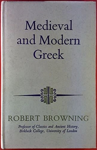 Cover image for Medieval and modern Greek.