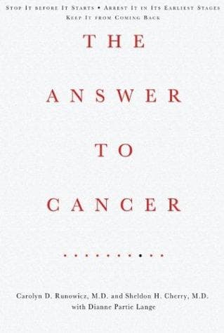 Cover image for The Answer to Cancer