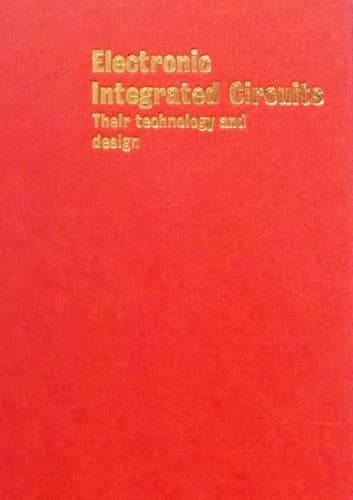 Cover image for Electronic integrated circuits