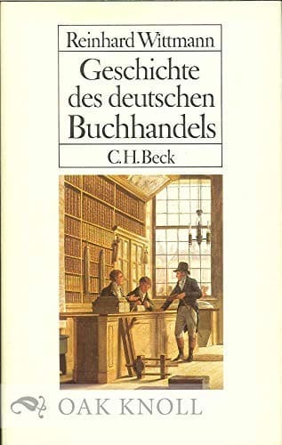 Cover image for Geschichte des deutschen Buchhandels