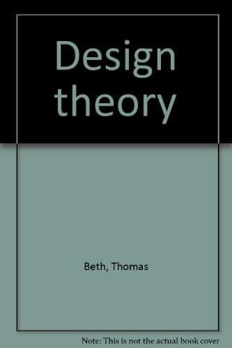 Cover image for Design theory