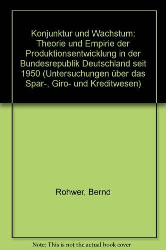 Konjunktur und Wachstum