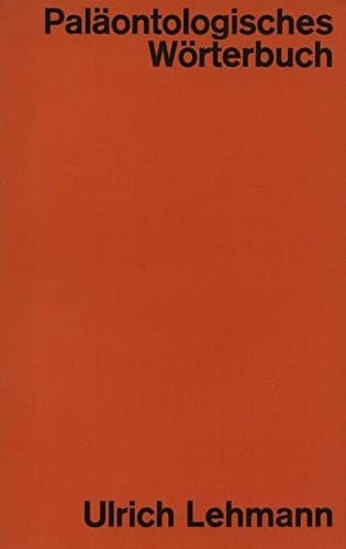 Cover image for Paläontologisches Wörterbuch