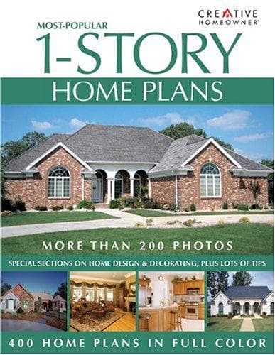 Cover image for Most-Popular 1-Story Home Plans