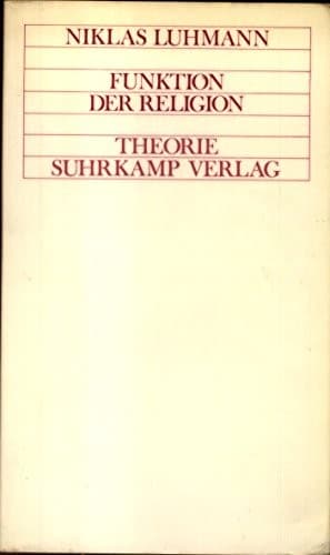 Cover image for Funktion der Religion