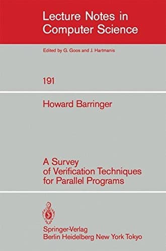 Cover image for A survey of verification techniques for parallel programs.